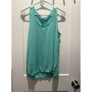 Lilly Pulitzer Elizabella Sweater Tank Small Aqua Scoop Neck Top S